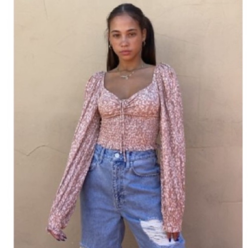 Urban Outfitters Old Soul Smoked Top